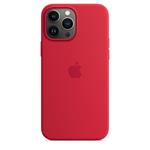 Apple - Silikónové puzdro s MagSafe pre iPhone 13 Pro Max, červená