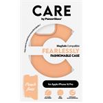 CARE - Puzdro Fearlessly s MagSafe pre iPhone 16 Pro, peachy