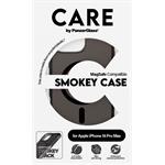 CARE - Puzdro Smokey s MagSafe pre iPhone 16 Pro Max, čierna