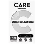 CARE - Puzdro Urban Combat pre Samsung Galaxy S25, transparentná