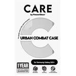 CARE - Puzdro Urban Combat pre Samsung Galaxy S25+, transparentná