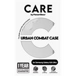 CARE - Puzdro Urban Combat pre Samsung Galaxy S25 Ultra, transparentná