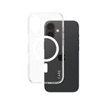 CARE - Puzdro Urban Combat s MagSafe pre iPhone 16, biela