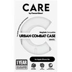 CARE - Puzdro Urban Combat s MagSafe pre iPhone 17e/16e, biela