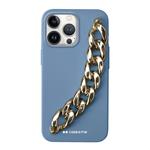 case&me - Puzdro Classy String pre iPhone 11, modrá