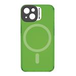 case&me - Puzdro Neon s MagSafe pre iPhone 14, zelená