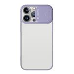 case&me - Puzdro Slide pre iPhone 13 mini, fialová