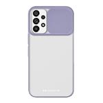 case&me - Puzdro Slide pre Samsung Galaxy A13, fialová