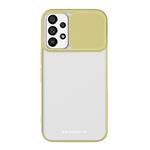 case&me - Puzdro Slide pre Samsung Galaxy A13, žltá