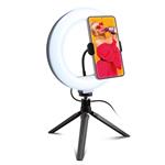 EASY&SHARE - Selfie kruhové svetlo 8'', čierna