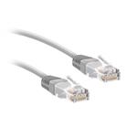 Ekon - Kábel LAN UTP patch, Cat 5, RJ45, 2 m, sivá