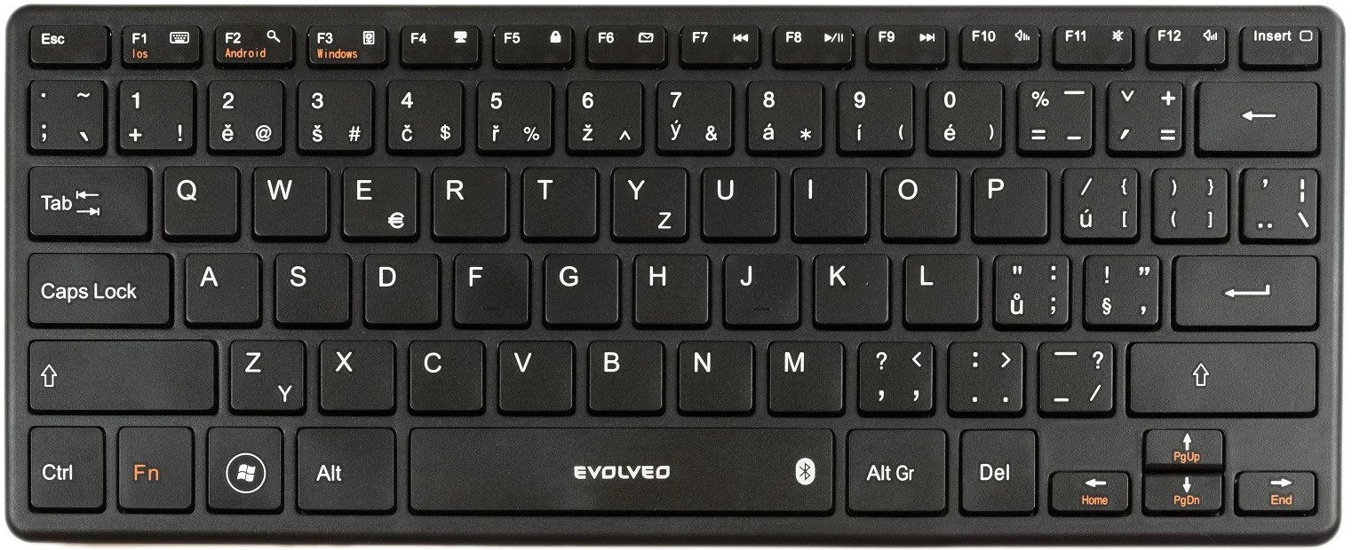 Evolveo - Bluetooth klávesnica WK29B,čie