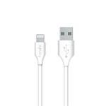 Fonex - Kábel USB/Lightning Speed Charge 10 W, 1,5 m, biela