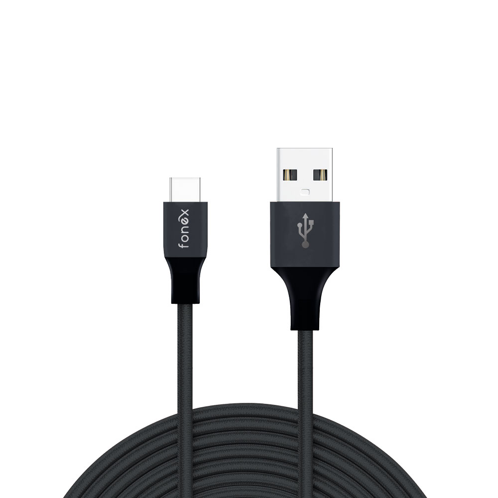 Fonex - Kábel USB/USB-C SCh 12W, 1m, čie