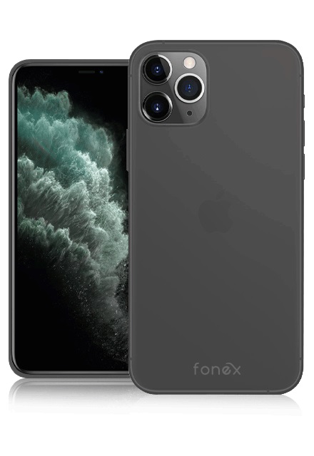 Fonex - Puzdro Gommy pre iPhone 11 Pro, čierna