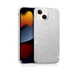 Fonex - Puzdro TPU Colourful Glitter pre iPhone 14 Plus, strieborná