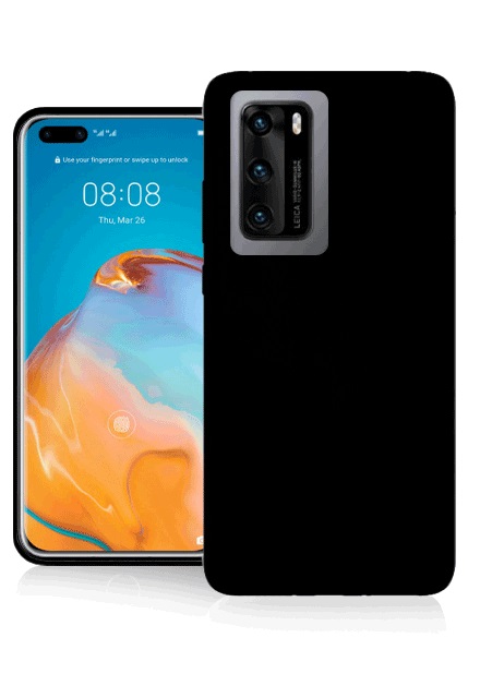 Fonex - Puzdro TPU pre Huawei P40, čierna