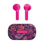 JAZ - Bezdrôtové in-ear stereo slúchadlá TWS Chané, fialová