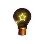 Music Hero - LUME Dobíjateľná stolná lampa Hviezda