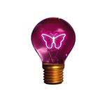 Music Hero - LUME Dobíjateľná stolná lampa Motýľ