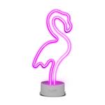 Music Hero - LUME Neónová stolná lampa Pink Flamingo Vibes