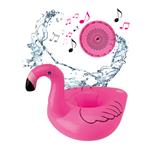 Music Hero - Plávajúci bezdrôtový reproduktor, flamingo
