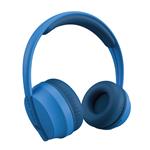 Music Hero - Stereo bezdrôtové slúchadlá Skidup s mikrofónom, modrá