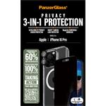 PanzerGlass - Bundle Hoops + Tvrdené sklo UWF Privacy + Hard Case pre iPhone 16 Pro