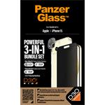 PanzerGlass - Bundle PicturePerfect + Tvrdené sklo UWF Privacy + Hard Case D3O pre iPhone 15