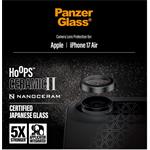 PanzerGlass - Ochranný kryt objektívu Hoops Ceramic II pre iPhone 17 Air, čierna