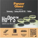 PanzerGlass - Ochranný kryt objektívu Hoops pre Samsung Galaxy A15/A15 5G, žltá