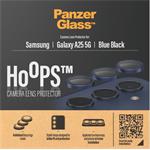 PanzerGlass - Ochranný kryt objektívu Hoops pre Samsung Galaxy A25 5G, modrá/čierna