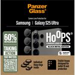 PanzerGlass - Ochranný kryt objektívu Hoops pre Samsung Galaxy S25 Ultra, čierna