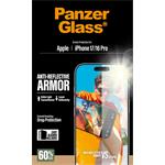 PanzerGlass - Tvrdené sklo Anti-Reflective s aplikátorom pre iPhone 17/16 Pro, čierna