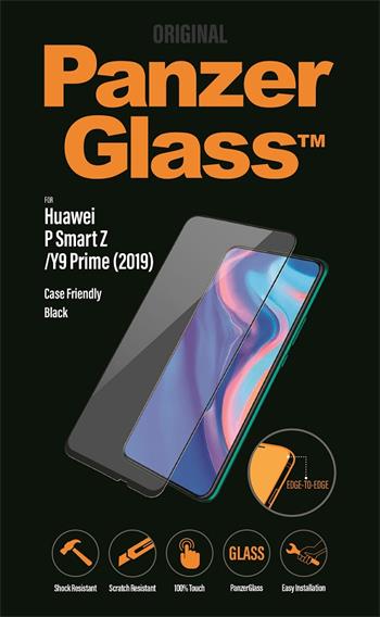 PanzerGlass - Tvrdené sklo Case Friendly pre Huawei P Smart Z/Y9 Prime (2019), čierna