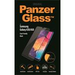 PanzerGlass - Tvrdené sklo Case Friendly pre Samsung Galaxy A50/A30, čierna