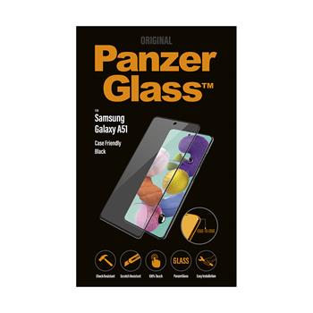 PanzerGlass - Tvrdené sklo Case Friendly pre Samsung Galaxy A51, čierna