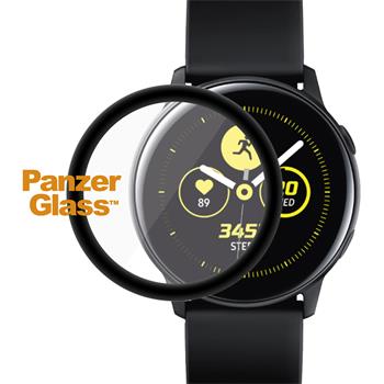 PanzerGlass - Tvrdené sklo Curved glass pre Samsung Galaxy Watch Active, čierna