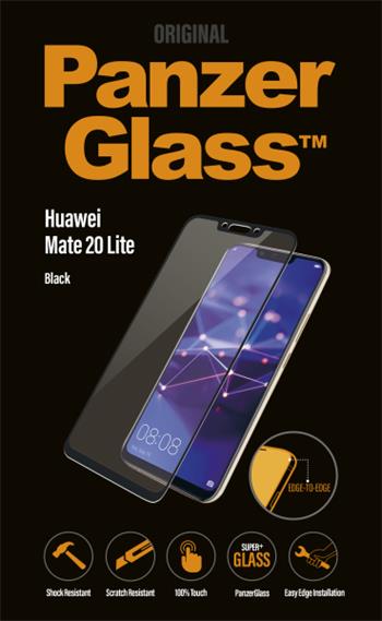 PanzerGlass - Tvrdené sklo pre Huawei Mate 20 Lite, čierna