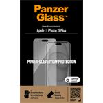 PanzerGlass - Tvrdené sklo pre iPhone 15 Plus, číra