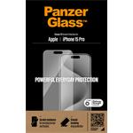 PanzerGlass - Tvrdené sklo pre iPhone 15 Pro, číra