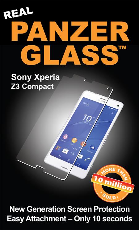 PanzerGlass - Tvrdené sklo pre Sony Xperia Z3 Compact, číra