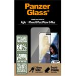 PanzerGlass - Tvrdené sklo UWF Eyecare s aplikátorom pre iPhone 16 Plus/15 Plus, čierna