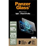 PanzerGlass - Tvrdené sklo UWF Gaming s aplikátorom pre iPhone 16 Pro Max, čierna