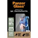 PanzerGlass - Tvrdené sklo UWF s aplikátorom pre iPhone 16 Plus/15 Plus, čierna