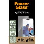 PanzerGlass - Tvrdené sklo UWF s aplikátorom pre iPhone 16 Pro Max, čierna