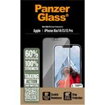 PanzerGlass - Tvrdené sklo UWF s aplikátorom pre iPhone 17e/16e/14/13/13 Pro, čierna