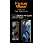PanzerGlass - Tvrdené sklo UWF s Fastfit pre iPhone 17 Pro Max, čierna