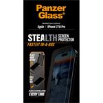 PanzerGlass - Tvrdené sklo UWF Stealth s Fastfit pre iPhone 17/16 Pro, čierna