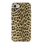 PURO - Puzdro Glam Leopard pre iPhone SE 2022/2020/8/7, čierna